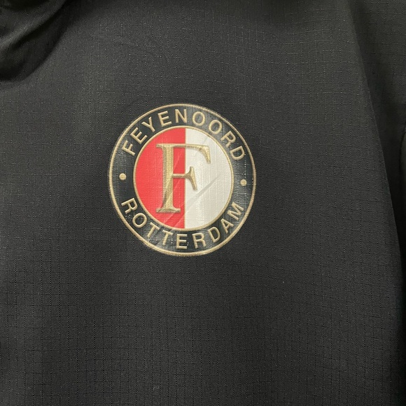 Adidas Feyenoord Rotterdam winter black puffer jacket for men’s & women’s - Picture 11 of 13